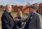 Calvo acompañó la visita del gobernador Pullaro a la localidad de Maria Juana
