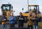 Pullaro puso en marcha la recuperación de la Ruta Nacional A012: “Hay un Gobierno Provincial que se hace cargo porque tiene un plan de obra pública y piensa en los santafesinos”