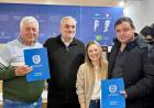 Alcides Calvo visitó la sede de Sportivo Aurilense