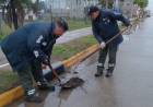 La Municipalidad refuerza el operativo preventivo ante el pronóstico de tormentas para estos días