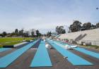 Santa Fe instala el sintético de la mejor pista de atletismo del país a la espera de los Juegos Suramericanos 2026