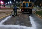 La Municipalidad renovó el pavimento en la rotonda de la Mujer de la Costanera Este