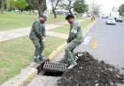 El Municipio refuerza las tareas de limpieza y desobstrucción del sistema de desagüe de la ciudad