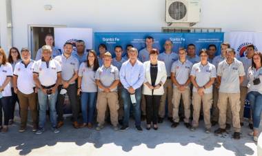 Arena reconoció el trabajo de brigadistas en los incendios de Corrientes y Misiones