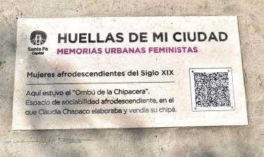 La ciudad suma otra baldosa de las Memorias Urbanas Feministas