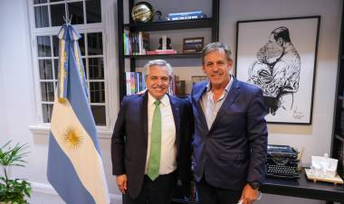 Jatón gestiona ante Nación obras y recursos para toda la ciudad