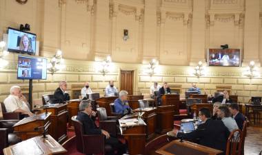 Senadores Provinciales recibieron al presidente de la Empresa Provincial de la Energía