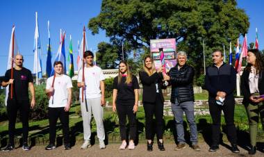 La antorcha de los Juegos ya está en Rosario