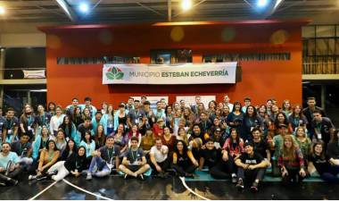 Jóvenes de la región se reúnen en Esteban Echeverría para participar de Scholas Ciudadanía Mercociudades