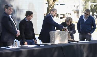 Ana Meiners dio detalles de las obras de saneamiento y ampliación de la ruta 70