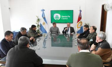 Comando unificado: Jatón recibió a Lagna y a Castillo