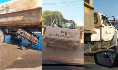 Rodrigo Alvizo mostró su preocupación por el pésimo estado del parque automotor municipal