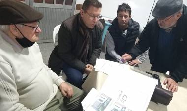 Rodrigo Borla visitó Gobernador Crespo