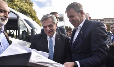 Jatón y Fernández anunciaron una nueva Costanera para Santa Fe