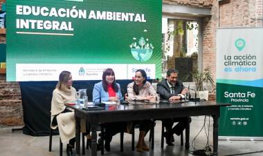 El Gobierno de Santa Fe desarrolló el Primer Encuentro Provincial de Educación Ambiental Integral