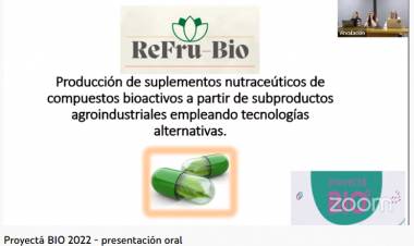Proyectá Bio: 1° premio para revalorizar los residuos de la frutilla
