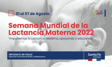 La provincia celebrará la Semana Mundial de la Lactancia Materna