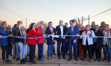 Perotti: “Distintos programas del gobierno provincial son obras concretas en cada uno de nuestros pueblos y ciudades”