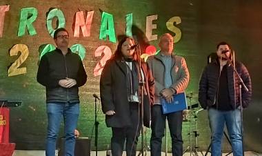 Patronales de María Juana: Calvo participó de  evento organizado por el Club Talleres