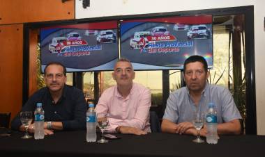 Se presentó la Fiesta del Deporte: cumple 30 años