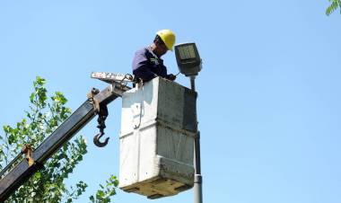 La Municipalidad detectó robo y vandalización de alumbrado público en 40 sectores de la ciudad