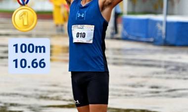 El rafaelino Tomás Mondino fue el más rápido en el Meeting Sudamericano "Darwin Piñeyrúa"