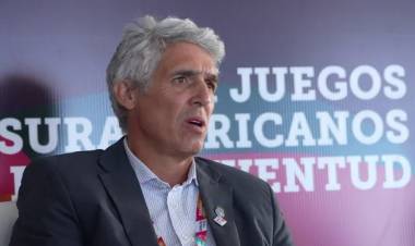 Adrián Ghiglione: "Ser sede de los ODESUR nos abre la posibilidad de invertir en el desarrollo del deporte"