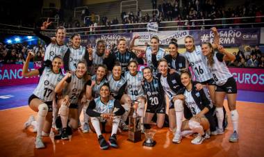 En su preparación internacional, Las Panteras pasaron por la provincia desplegando un voley de primer nivel