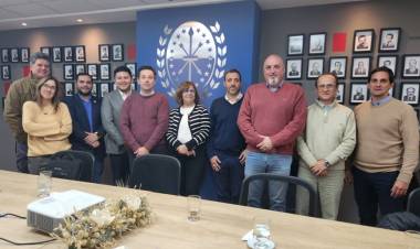 Una misión de la CAF recorrió las obras del Programa Santa Fe + Conectada