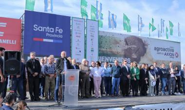 Fuerte respaldo a la provincia de las empresas que participaron en Agroactiva a través del programa Santa Fe Expone