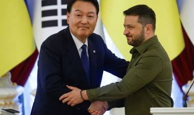 Corea del Sur prometió más ayuda a Ucrania