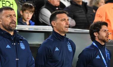 Scaloni valoró el triunfo albiceleste