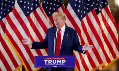 Uno de cada diez republicanos menos proclives a votar a Trump tras su condena