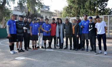 El municipio intervino con mejoras la Cancha de la Inclusión en el Independencia