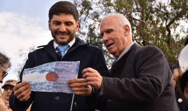 Pullaro participó del acto por el 178 aniversario de la Batalla de Punta Quebracho