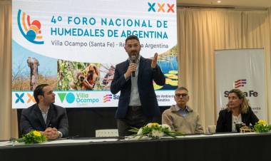 Santa Fe participó del Foro Nacional de Humedales