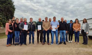 Importantes aportes del gobierno provincial a localidades de San Justo