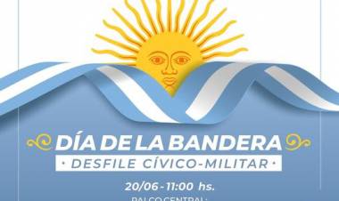La ciudad conmemorará el Día de la Bandera con el desfile cívico militar