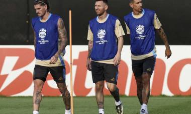 Con Messi y Di María Argentina busca meterse en la final de la Coa América
