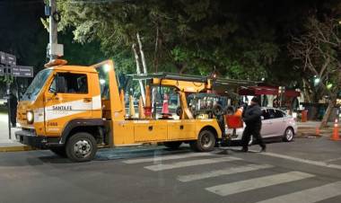Tránsito: continúan los controles vehiculares en distintos puntos de la ciudad