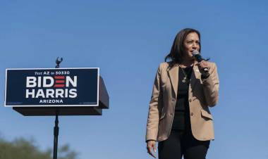 Kamala Harris sobre el respaldo de Biden a su candidatura