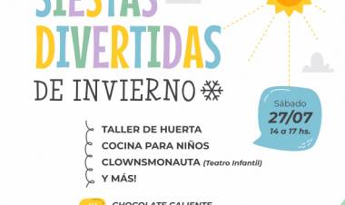El ciclo “Siestas Divertidas de Invierno” llega este sábado a la Plaza de la Paz