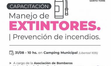 Curso sobre Manejo de Extintores y Prevención de Incendios