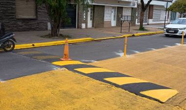 Se realizó una intervención en Cándido Pujato y Francia para reordenar el tránsito