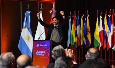 Pullaro: “Los Juegos Odesur serán un legado para Santa Fe y un hito para Argentina”*