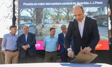 Provincia licitó la puesta en valor avenida J.J. Paso: hubo siete ofertas