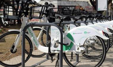 Se registró el viaje número 300.000 en el sistema de bicicletas públicas de la ciudad de Santa Fe