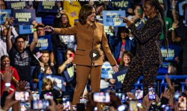 Michelle Obama: "No entreguemos nuestro destino a Trump"