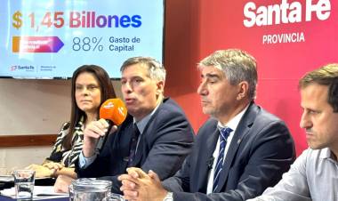 El Presupuesto 2025 está fundado en el equilibrio fiscal, la eficiencia en el uso de los recursos y la inversión en obra pública”