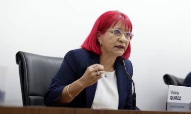 Violeta Quiroz repudió fuertemente los dichos de Milei sobre Raúl Alfonsín